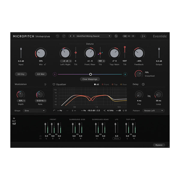 MicroPitch Immersive Spatial Widening + Delay Plugin Atmos