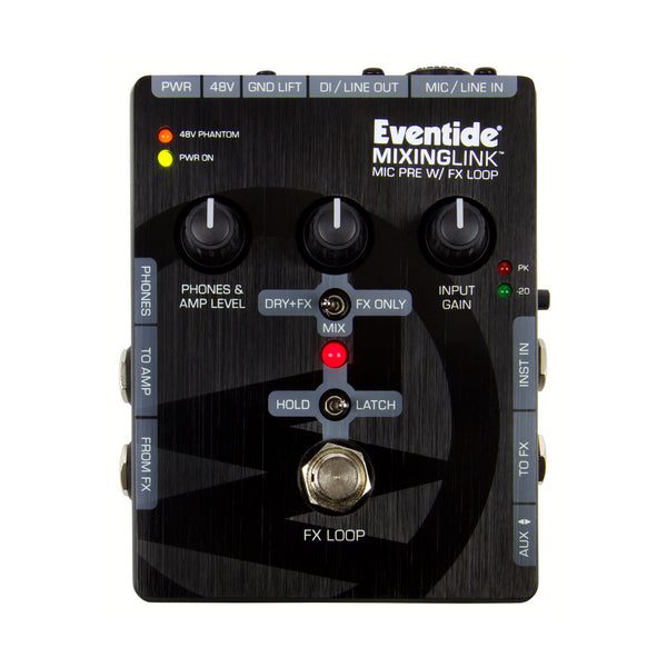 pedal links MixingLink Mic Pre & FX Loop for Microphone Signal Processing – Eventide