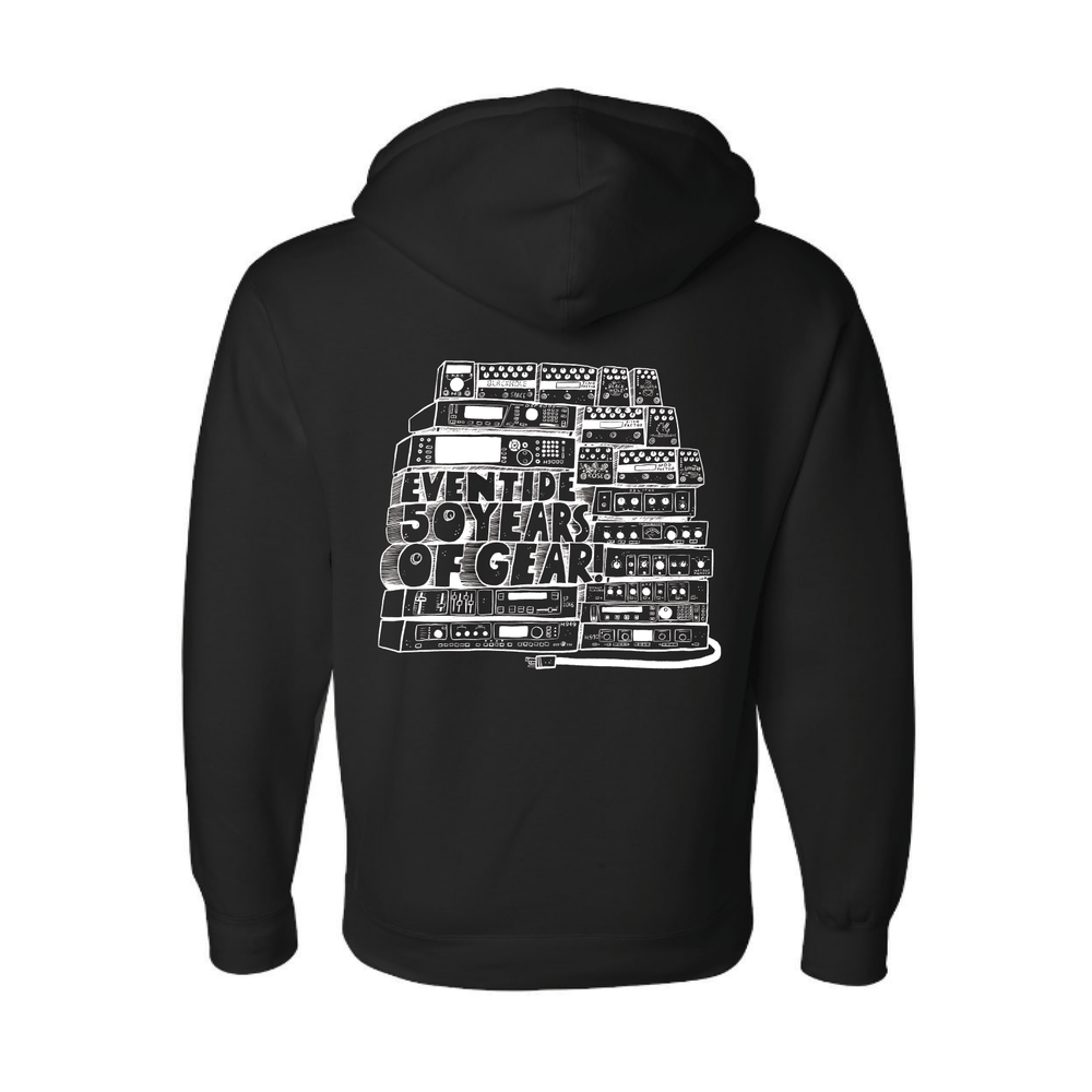 50th Anniversary Hooded Sweatshirt - Black