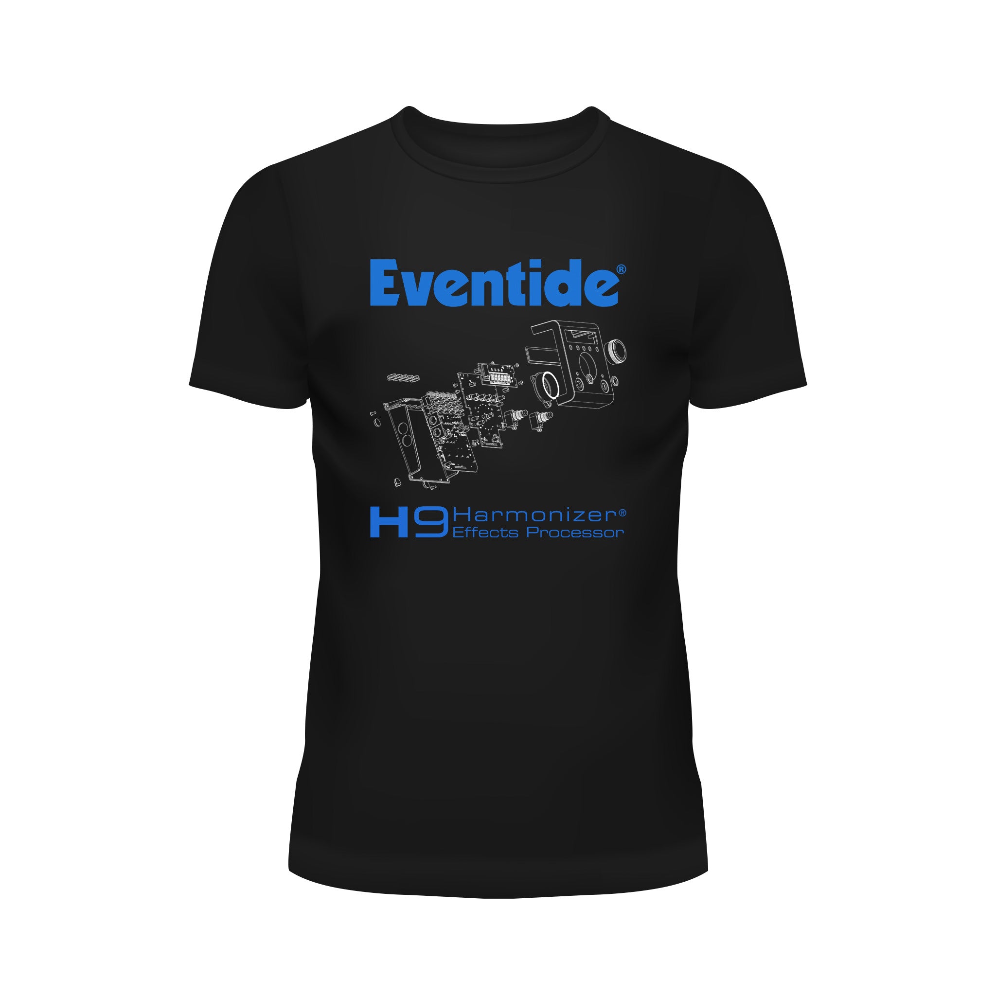 Deconstructed H9 Harmonizer® T-Shirt Blue – Eventide