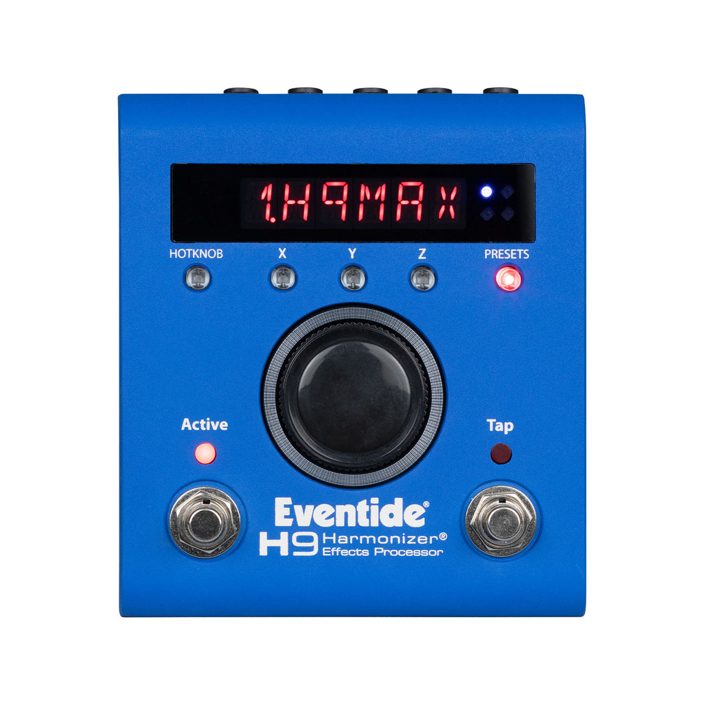 H9 Max Harmonizer Limited Edition Blue Effects Pedal Eventide – Eventide  Store