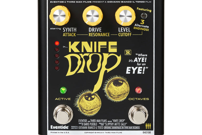 Knife Drop™ Fuzz Synth Pedal