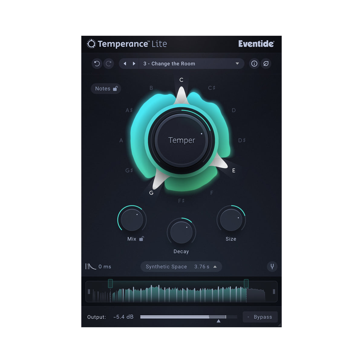 Temperance Lite | Modal Reverb VST Plug-in | Eventide Audio