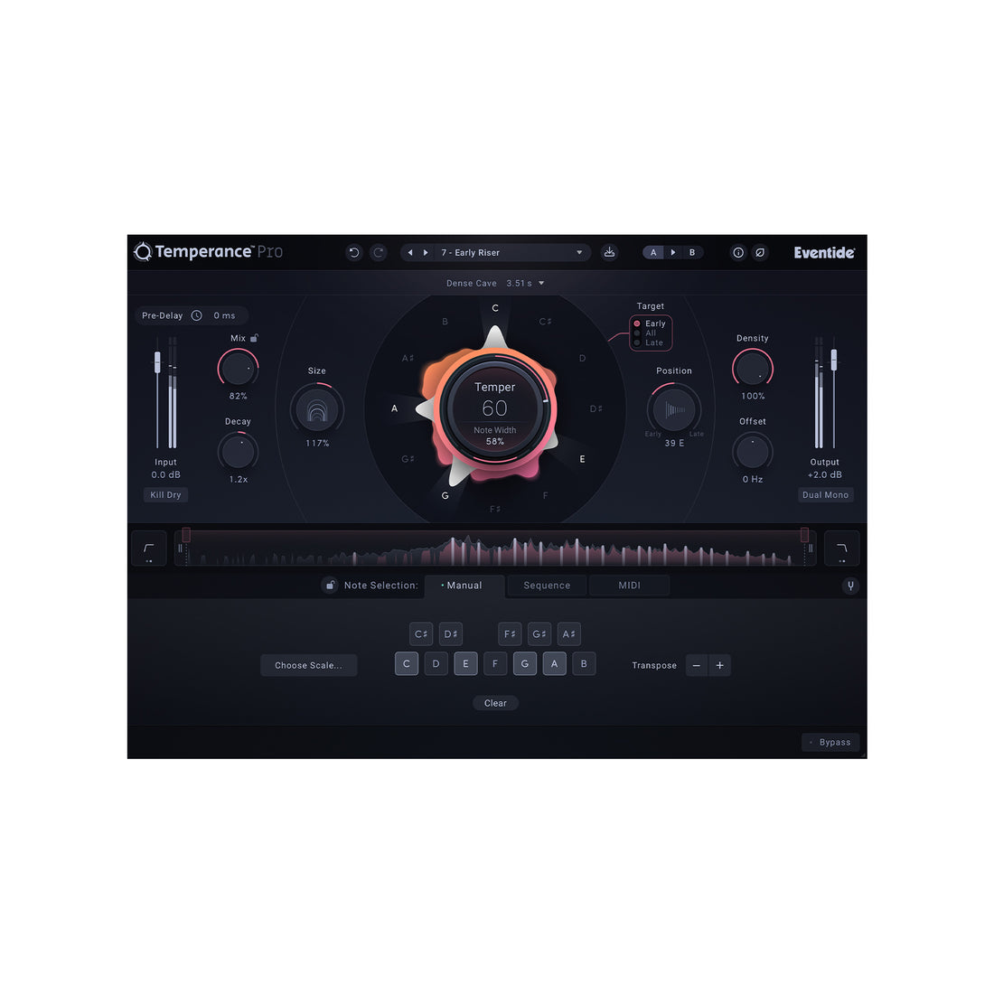 Temperance Pro | Modal Reverb Plug-in with 29 Unique Spaces | Eventide ...
