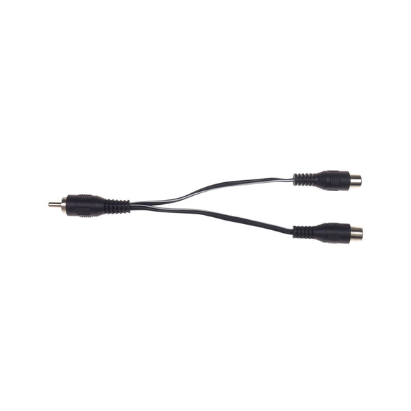 1002 Split adapter Flex, 10cm (black)