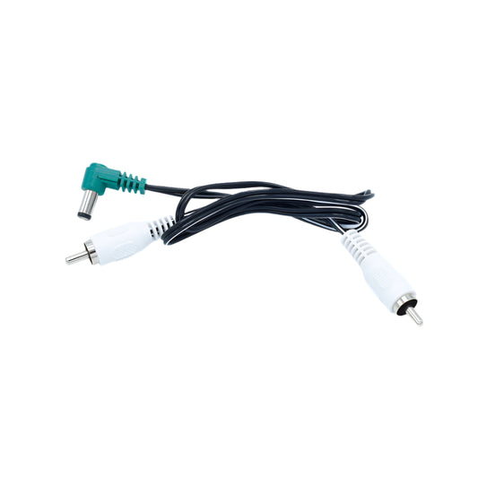 4022 Stack FLEX – 5.5/2.5 mm DC plug, center positive, angled/L-shape / 50 cm