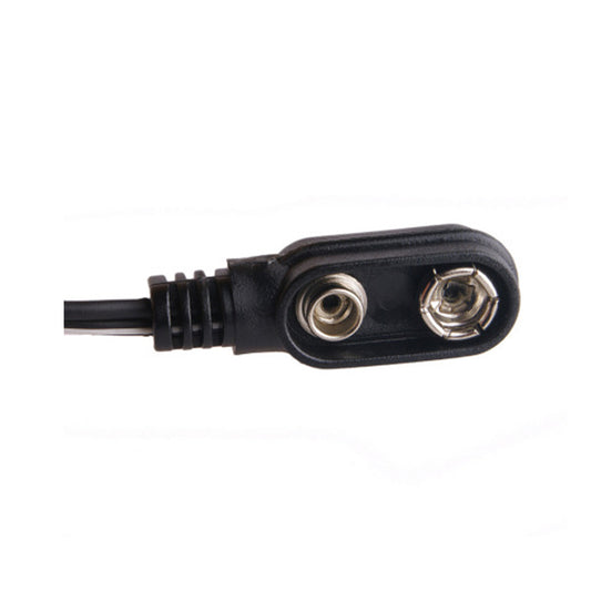 Flex Type 6 with 9-volt type battery-clip (black)