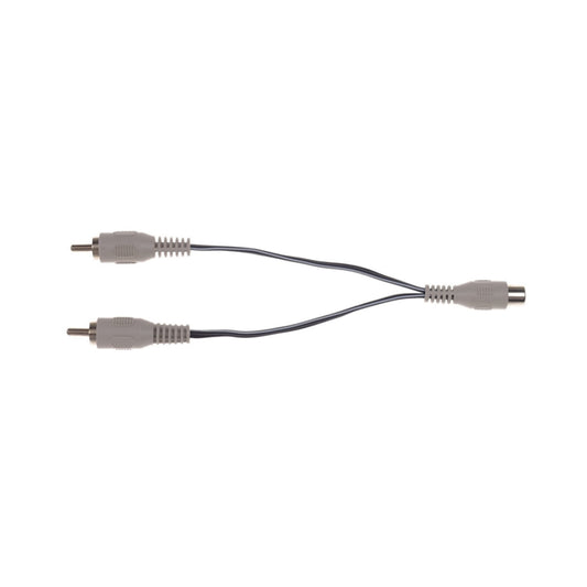 8800 Parallel adapter Flex - female RCA socket, center positive, straight/ l-shape, 10 cm