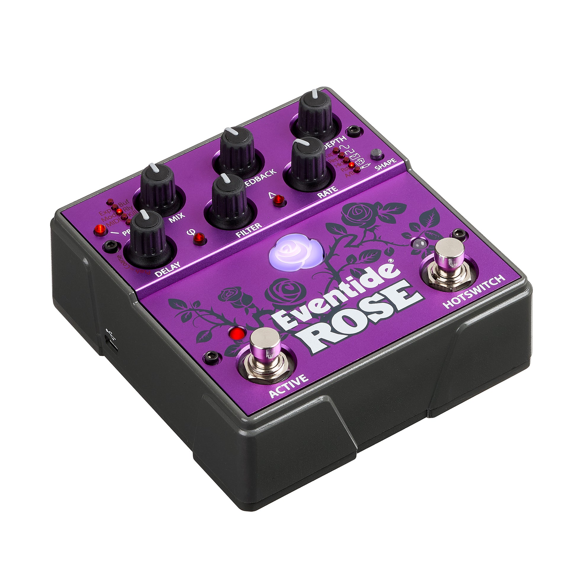 midi delay pedal Rose | Modulated Delay Effects Pedal