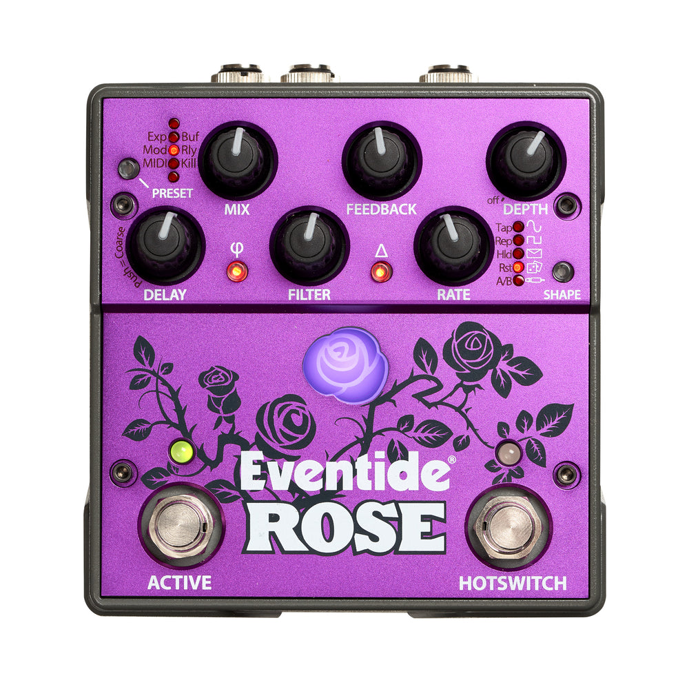 Rose | Modulated Delay Effects Pedal | Eventide Audio